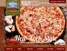 Tablet Screenshot of fairlingtonpizza.com